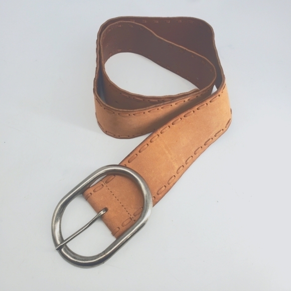 Nine West Leather Boho Belt - Picture 1 of 9